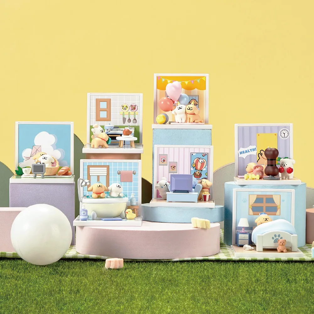 線條小狗Maltese快樂貼貼系列公仔盒玩(兩入隨機款) 歷史價格詳細信息