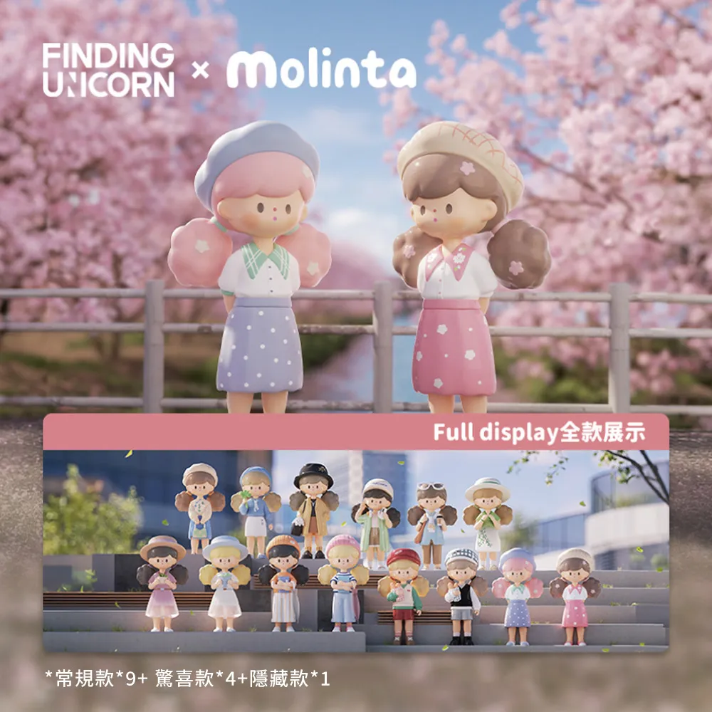 Molinta爆米花妹妹夢回洛可可系列公仔盒玩(兩入隨機款) 歷史價格詳細信息