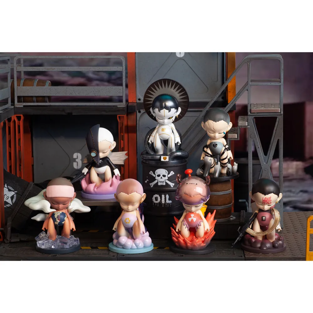 SOS KID 人為災難系列公仔盒玩6入盒裝 價格比較,價格查詢,歷史價格詳細信息