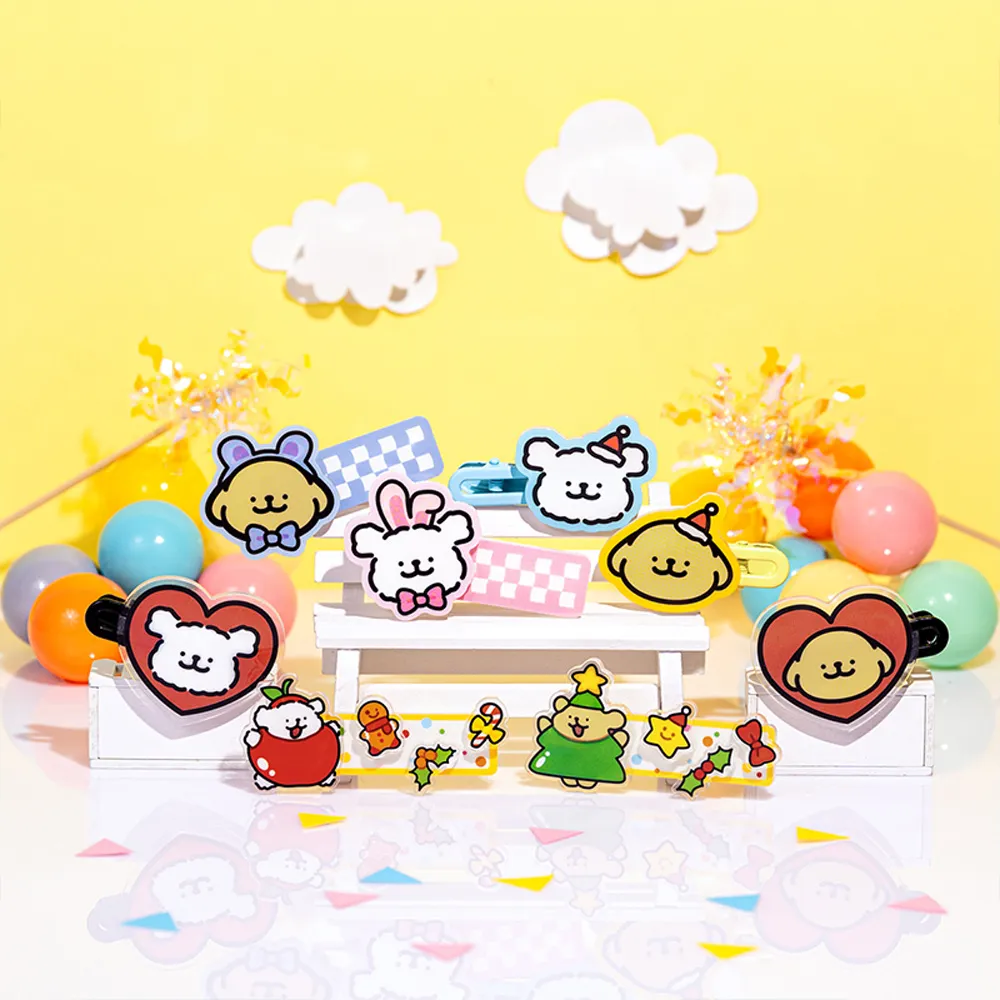 Maltese線條小狗 壓克力夾 歷史價格詳細信息