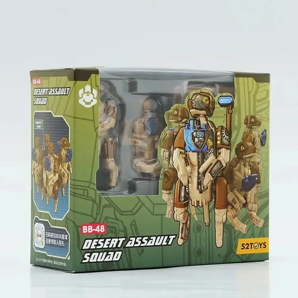 《 52TOYS 》BB-48 BeastBox 猛獸匣 黃沙突擊隊 DESERT ASSAULT SQUAD+特典 價格比較,價格查詢,歷史價格詳細信息