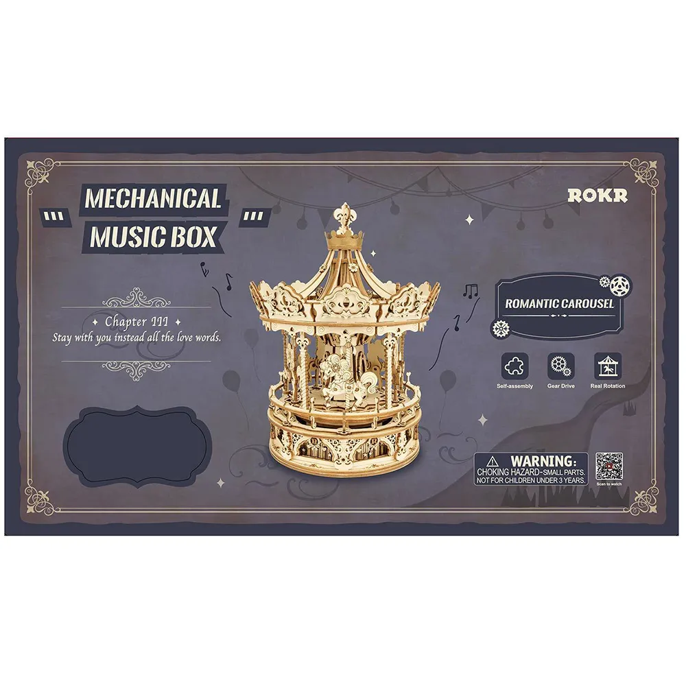 《 Robotime 》立體木製組裝模型 旋轉飛椅 歷史價格詳細信息