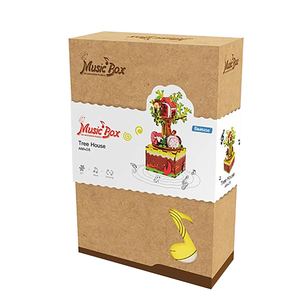 《 Robotime 》3D立體木製拼圖 音樂盒系列 - AMD41 馬戲團 歷史價格詳細信息