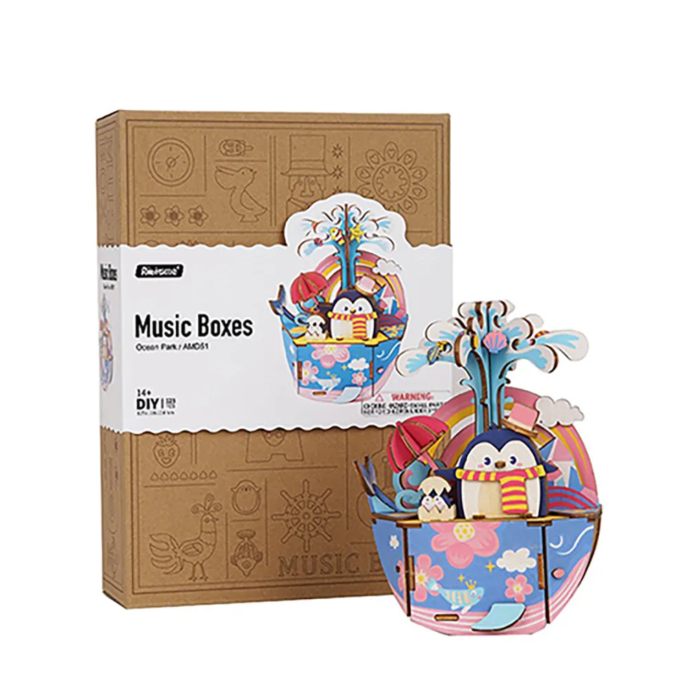 《 Robotime 》3D立體木製拼圖 音樂盒系列 - AMD41 馬戲團 歷史價格詳細信息