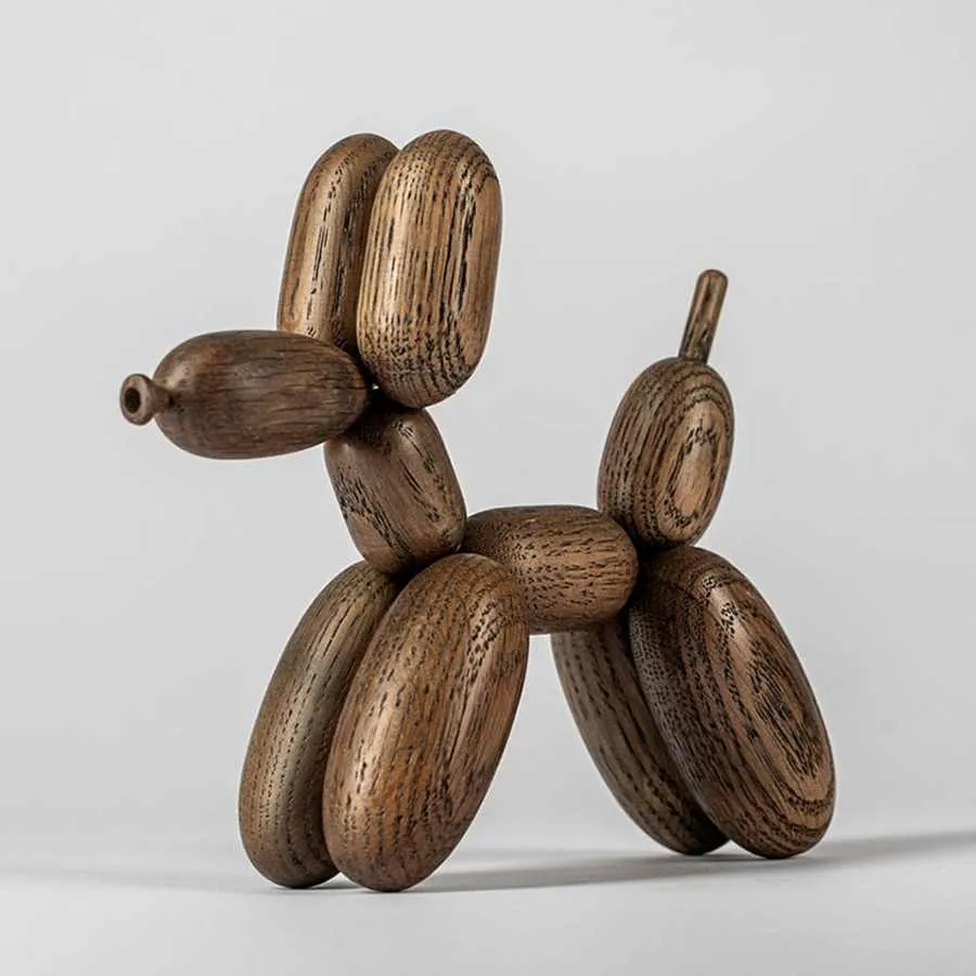 【WUZ屋子】丹麥 Boyhood 米格魯先生造型橡木擺飾(小)-橡木色 14cm 歷史價格詳細信息