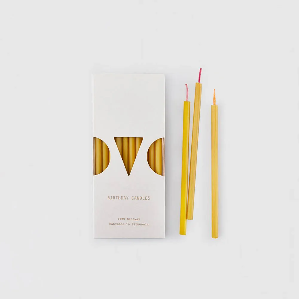 【WUZ屋子】 立陶宛 OVO Things 有機蜂蠟生日小蠟燭20支裝 歷史價格詳細信息