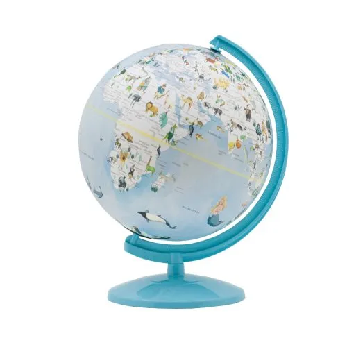 【WUZ屋子】SkyGlobe 10吋新動物版360度旋轉木座地球儀(中英文對照) 歷史價格詳細信息