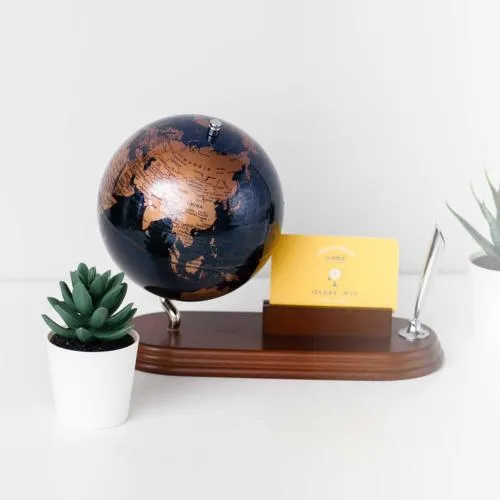 SkyGlobe 5吋金屬紫時尚古銅底座地球儀(英文版) 歷史價格詳細信息