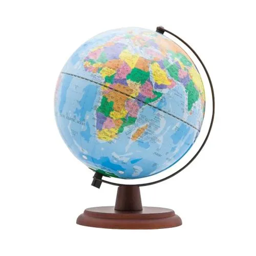 【SkyGlobe】10吋行政藍色海洋塑膠地球儀(中英文對照)(附燈) 歷史價格詳細信息