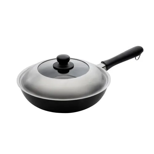 【WUZ屋子】日本柳宗理 網紋中華鐵炒鍋30cm(附蓋) 歷史價格詳細信息