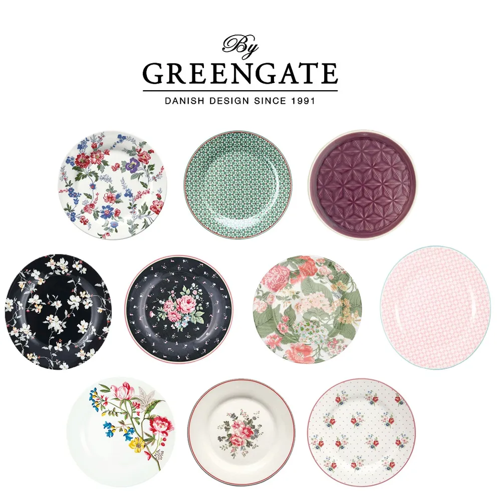 【WUZ屋子】丹麥GreenGate Ailis white 餐盤15cm 歷史價格詳細信息