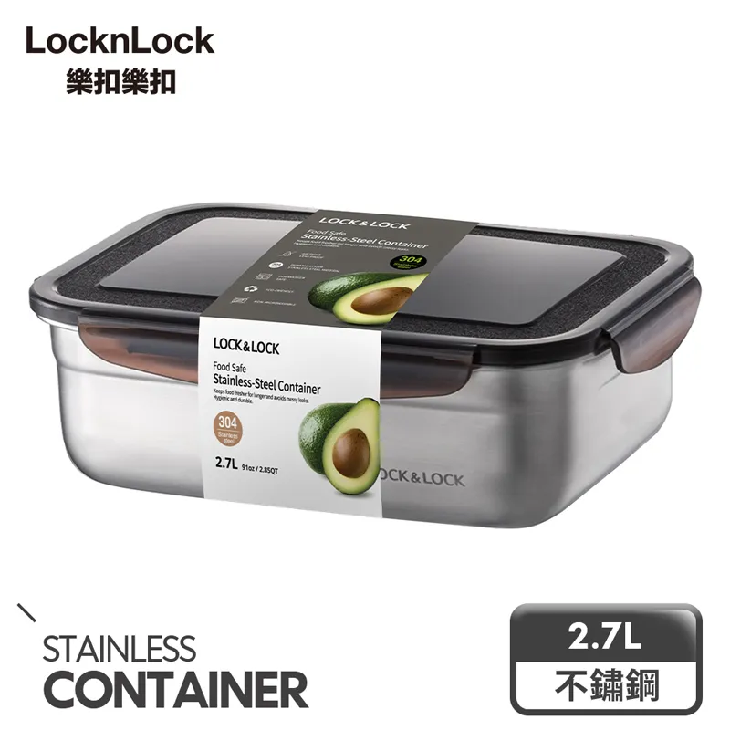 【樂扣樂扣】不鏽鋼保鮮盒大容量3件組 歷史價格詳細信息