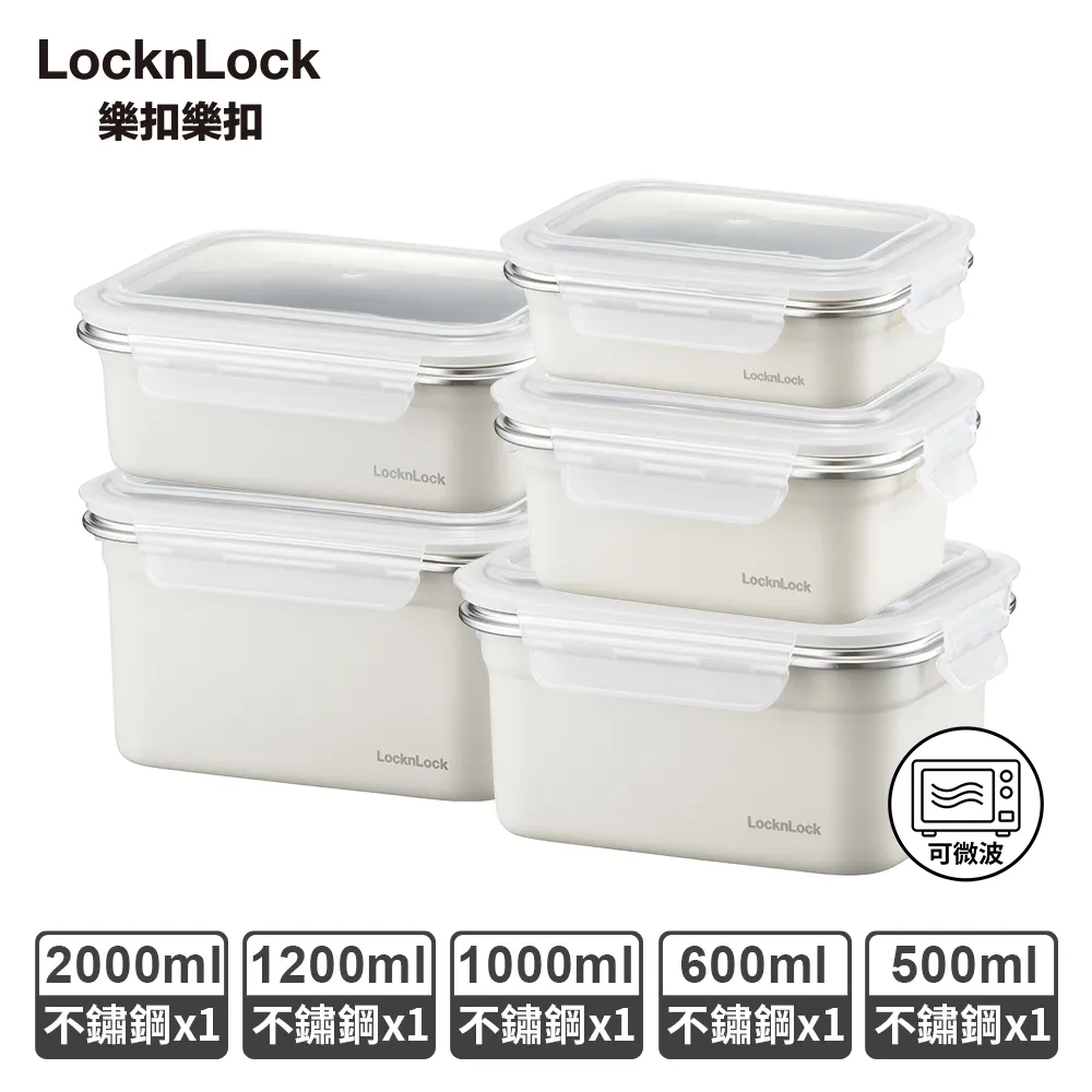 【樂扣樂扣】可微波輕漾粉彩不鏽鋼保鮮盒3件組(PChome獨家) 歷史價格詳細信息