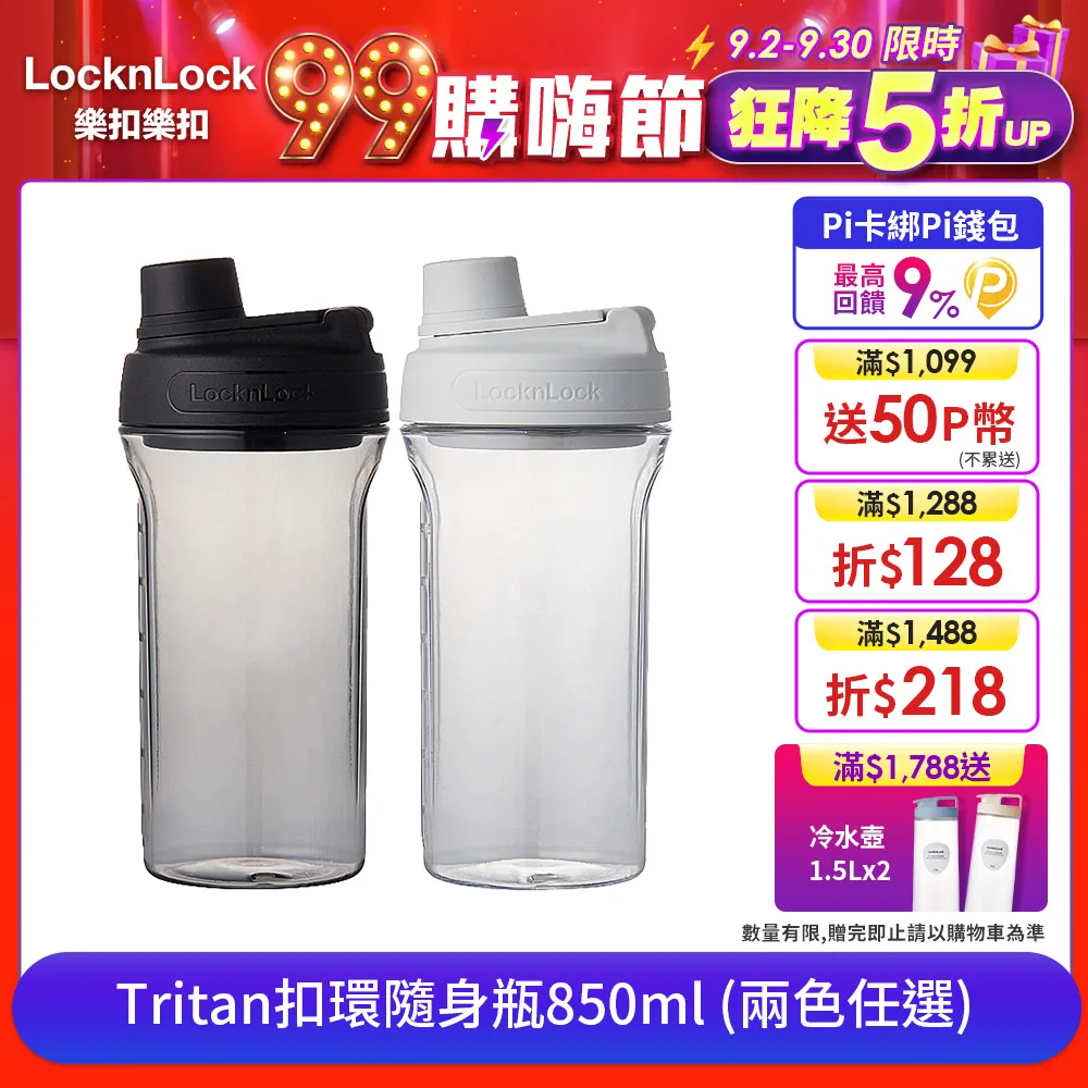 樂扣樂扣 Tritan健康水壺-藍(830ml)【愛買】 歷史價格詳細信息