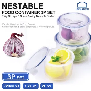 【樂扣樂扣】PP保鮮盒3件組 歷史價格詳細信息