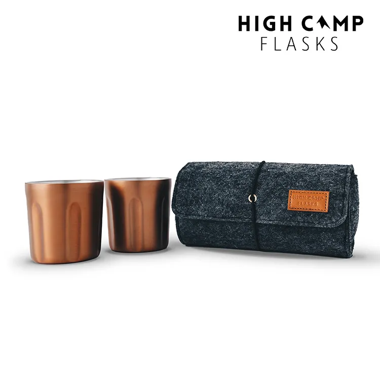High Camp Flasks Tumbler 2入軟殼酒杯組 霧黑 歷史價格詳細信息