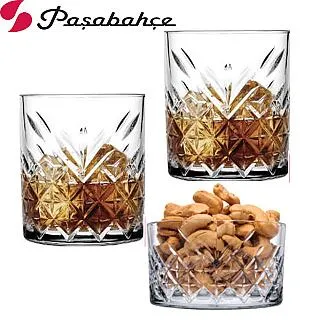【Pasabahce】格紋威士忌杯345cc(享樂組2杯1皿組) 歷史價格詳細信息