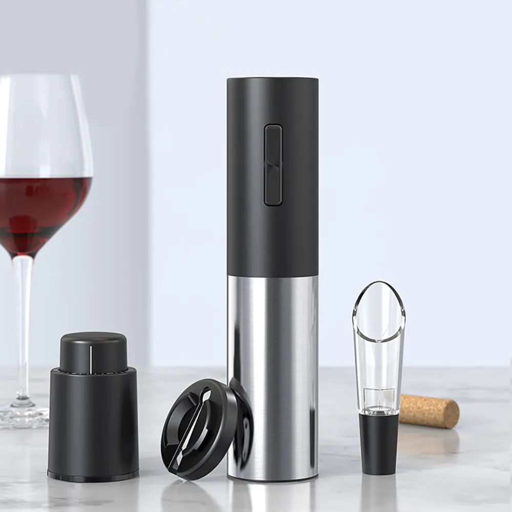 紅酒電動開瓶器不銹鋼充電款開酒器全自動啟瓶器葡萄酒起子 歷史價格詳細信息