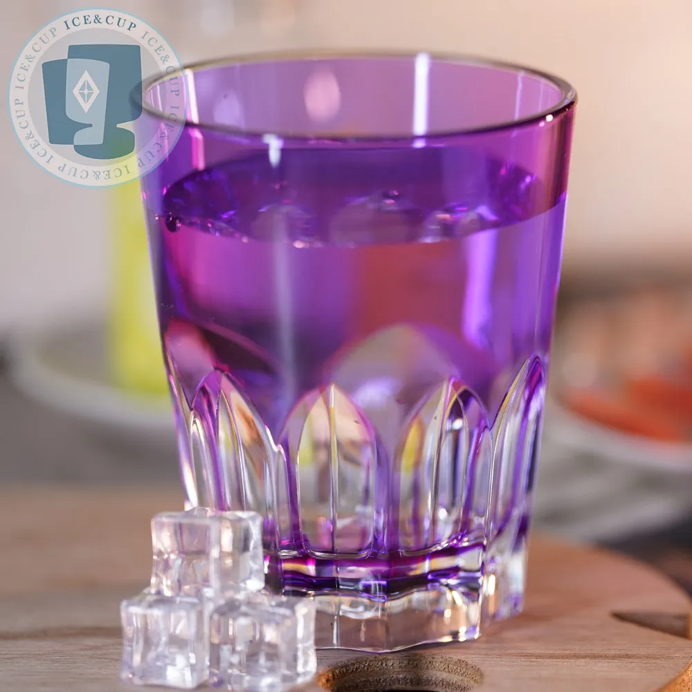 【ICE&CUP】歐美熱銷台灣製造 冰鑽條紋古典水杯 粉/430ml 歷史價格詳細信息