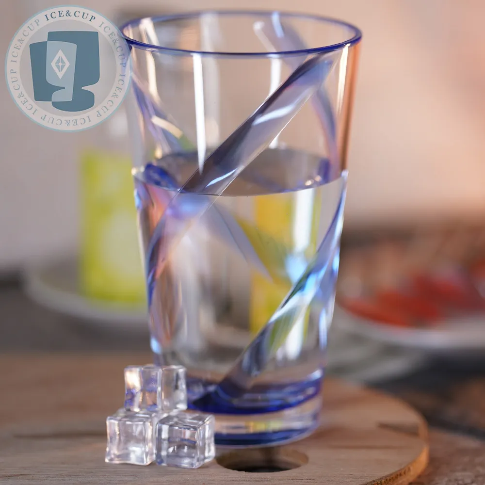 【ICE&CUP】歐美熱銷台灣製造 冰鑽條紋古典水杯 粉/430ml 歷史價格詳細信息