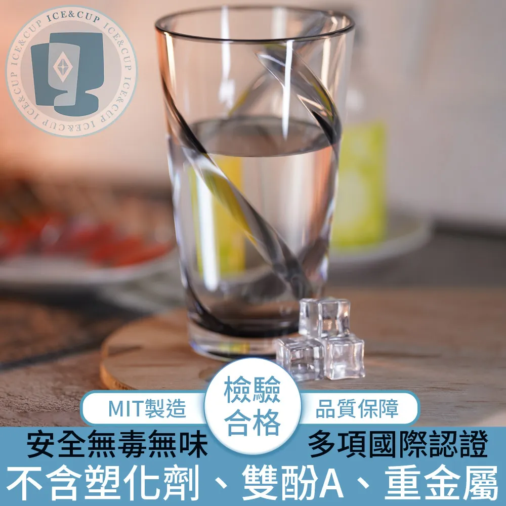 【ICE&CUP】歐美熱銷台灣製造 冰鑽條紋古典水杯 粉/430ml 歷史價格詳細信息