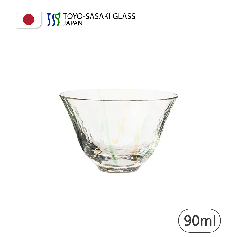 【TOYO SASAKI】日本製冷酒杯/黃綠彩/90ml(日本高質量玻璃代表) 歷史價格詳細信息