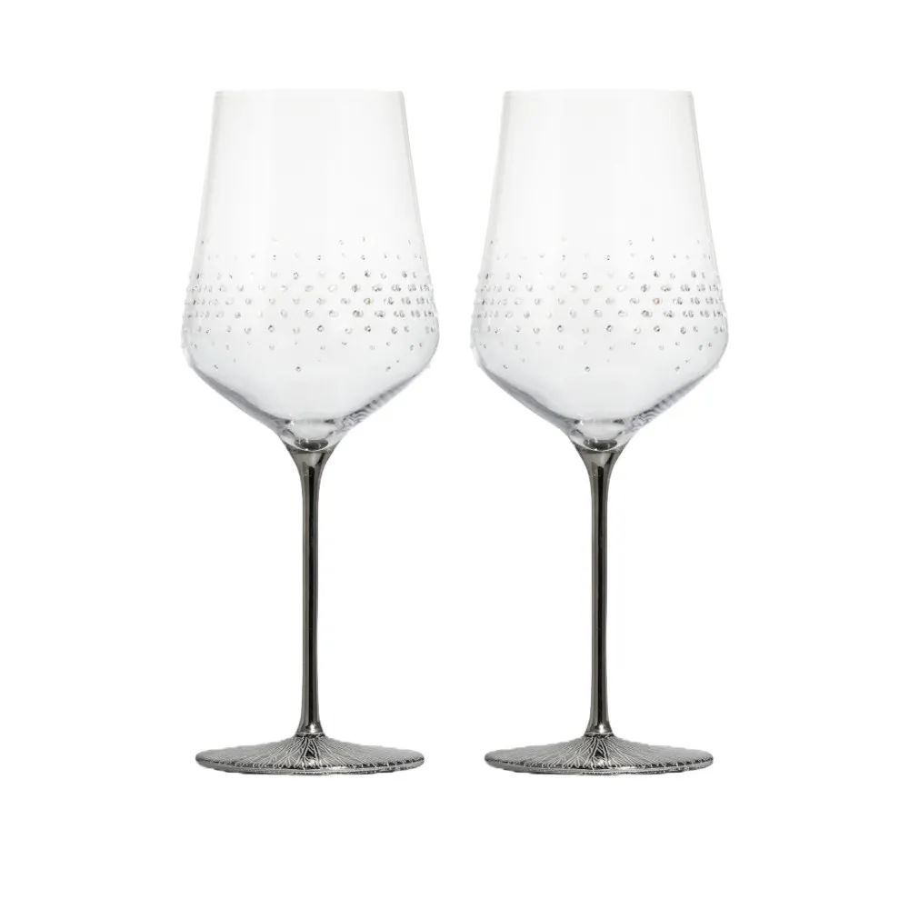 【GRANDI】極光金梗380手工白酒杯380ml-2入組(24K金) 歷史價格詳細信息