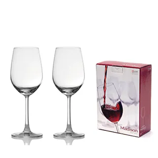 【Ocean】麥德遜白酒杯(2入方形禮盒組)/1組-高腳杯《泡泡生活》 歷史價格詳細信息