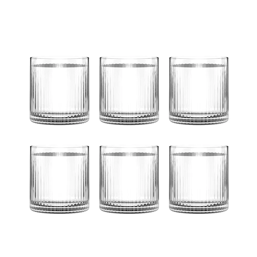 【Ocean】威士忌杯時間藝術TRAZE系列/6入(3款各2) 歷史價格詳細信息