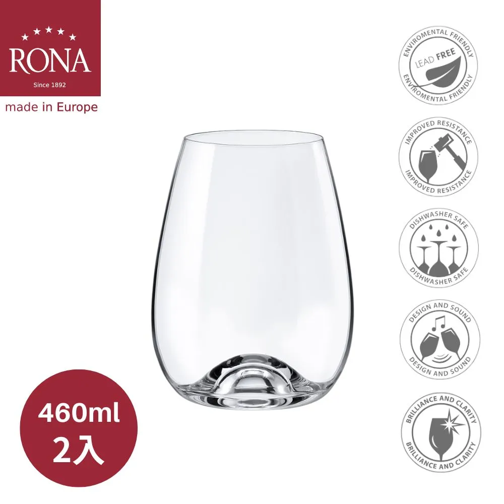 【RONA】斯洛伐克Drink Master專業無梗O型杯 波爾多杯460ml-4入組 歷史價格詳細信息