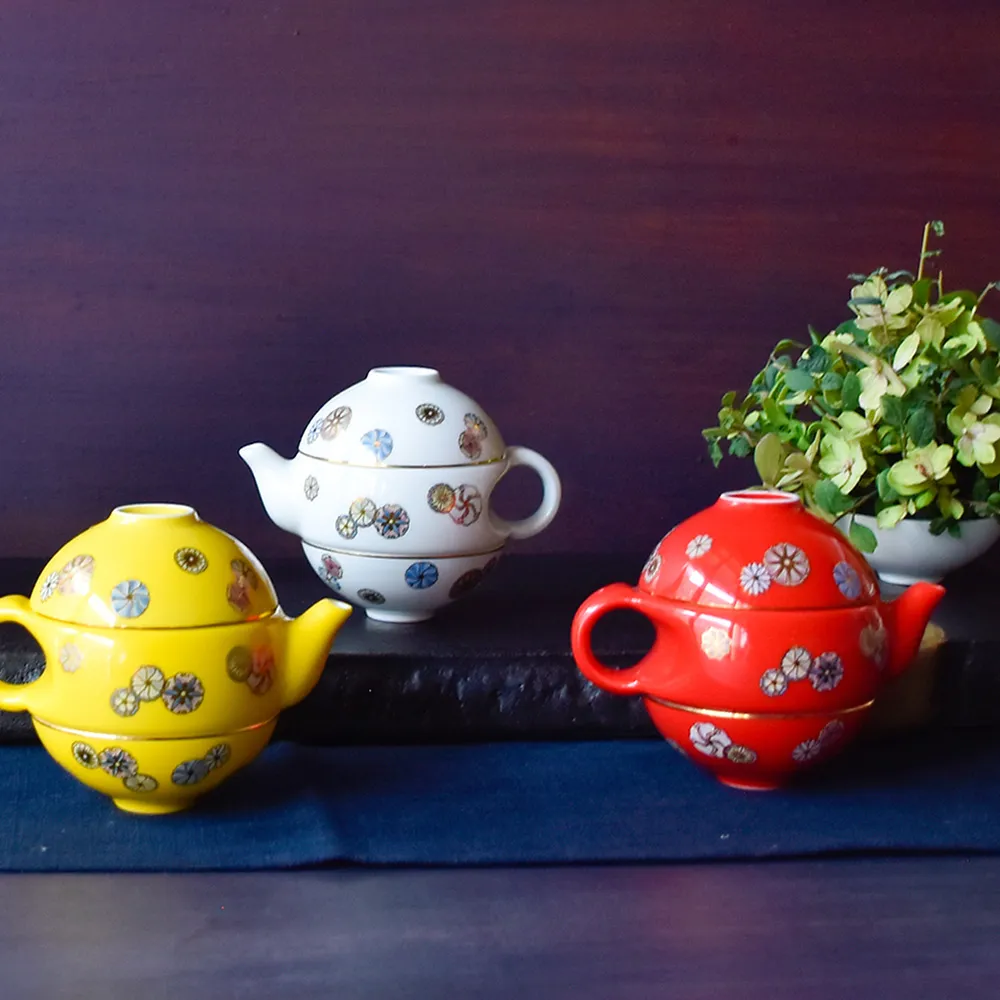 新乾隆美學-滿月壺茶具組-輝黃鳳蓮(1壺4杯) 歷史價格詳細信息