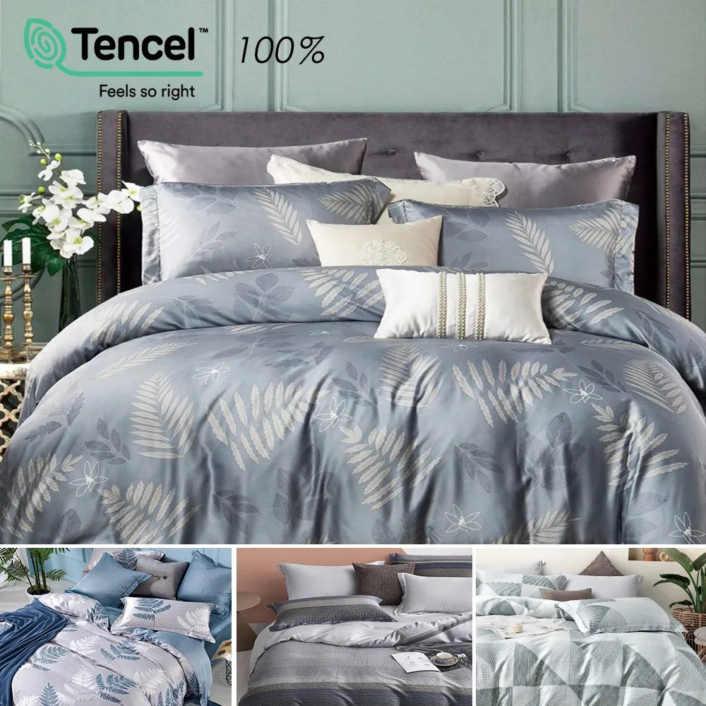 【J-bedtime】頂級100%純天絲抗菌吸濕排汗雙人舖棉兩用被套床包組-恐龍與海 歷史價格詳細信息