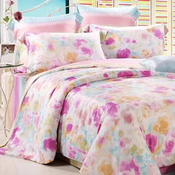 100%天絲四件式兩用被床包組-雙人(款式隨機)[免運][大買家] 歷史價格詳細信息