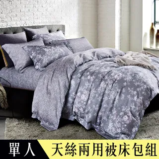 【Betrise葉錦-藍】 加大 植萃系列100%奧地利天絲六件式鋪棉兩用被床罩組 歷史價格詳細信息