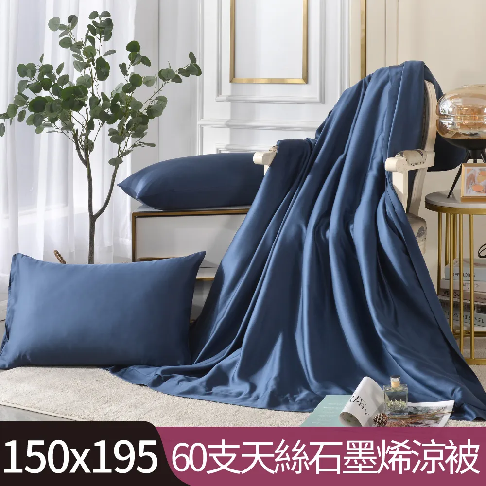 【Betrise蒼穹藍】C量能系列 300織紗100%純天絲™光淬石墨烯鋪棉涼被5X6.5尺一入(加贈同款枕套X2) 價格比較,價格查詢,歷史價格詳細信息