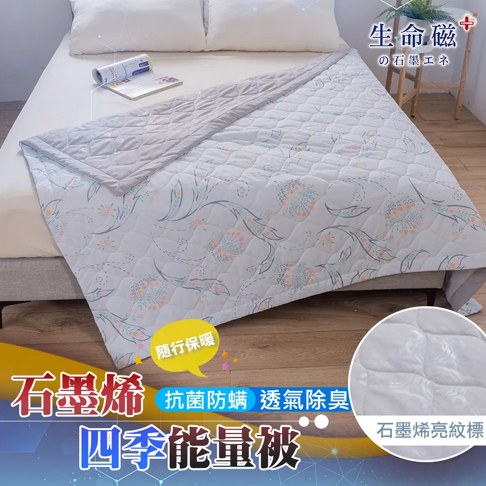 生命磁石墨烯四季被寢具組-雙人四件組-花蔓 歷史價格詳細信息