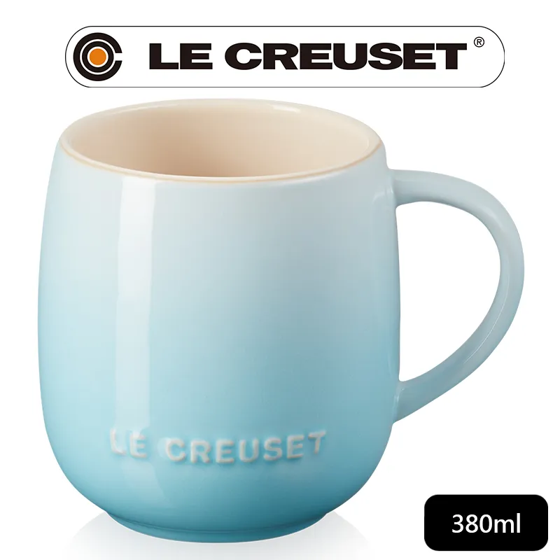 【Le Creuset】瓷器蛋蛋馬克杯380ml(棉花白) 歷史價格詳細信息