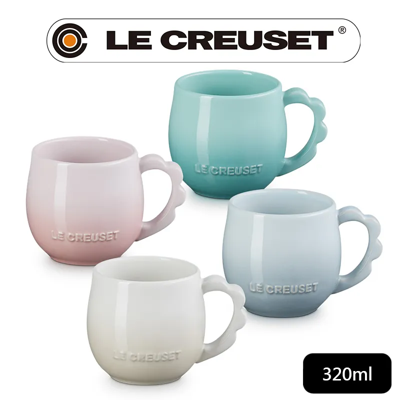 LE CREUSET-瓷器蕾絲花語系列蛋糕架17cm (蛋白霜/銀灰藍/悠然綠/貝殼粉) 歷史價格詳細信息