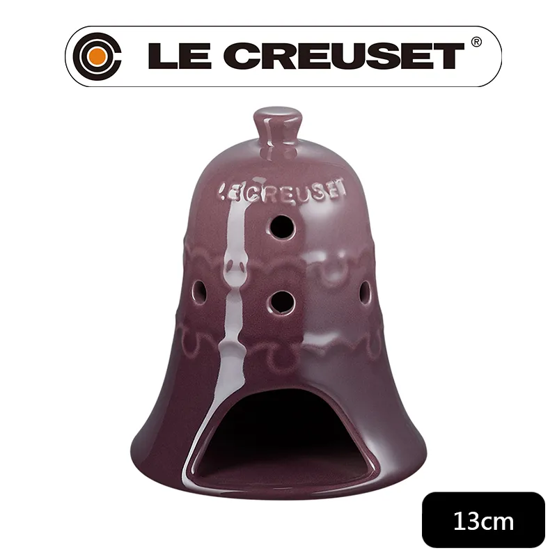 【Le Creuset】瓷器雪藏時光系列鈴鐺造型燭台(無花果/貝殼粉 2色選1) 歷史價格詳細信息