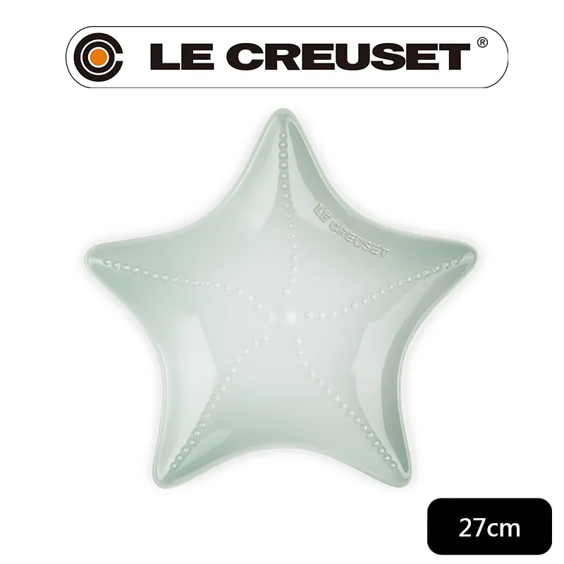LE CREUSET-瓷器海星盤27cm(蛋白霜) 歷史價格詳細信息