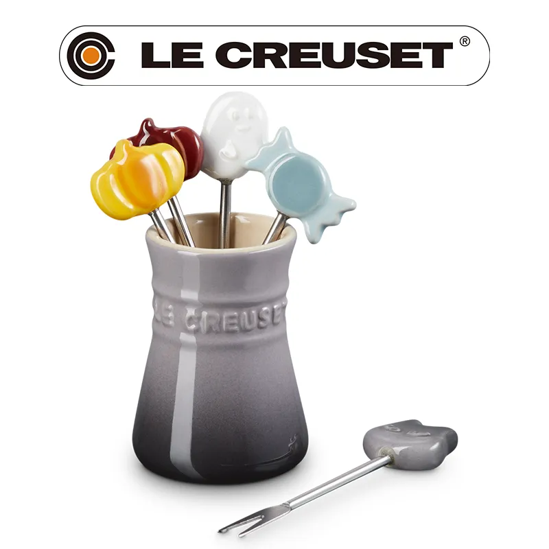 LE CREUSET-瓷器餐叉組 5入 (艾莉絲黃/薄荷藍/粉彩紫/牛奶粉/海岸藍) 歷史價格詳細信息