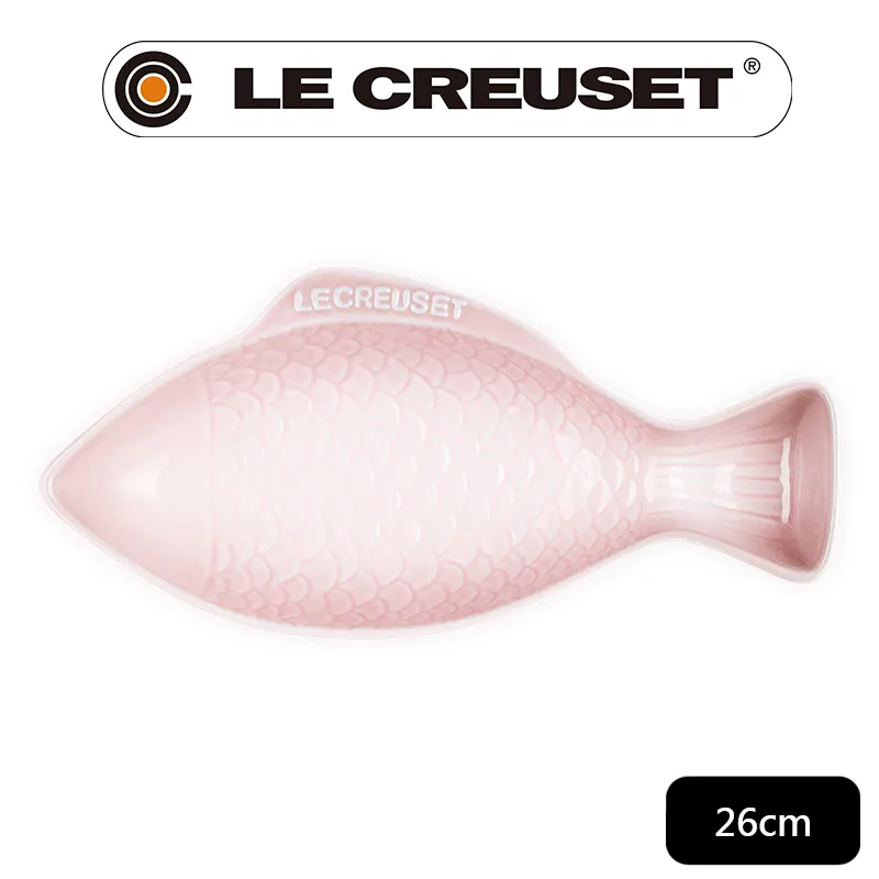 LE CREUSET-瓷器鮮魚盤(中) (貝殼粉) 歷史價格詳細信息