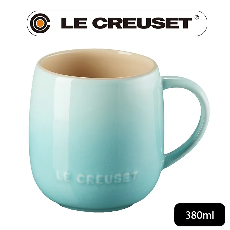 【Le Creuset】瓷器蛋蛋馬克杯380ml(棉花白) 歷史價格詳細信息