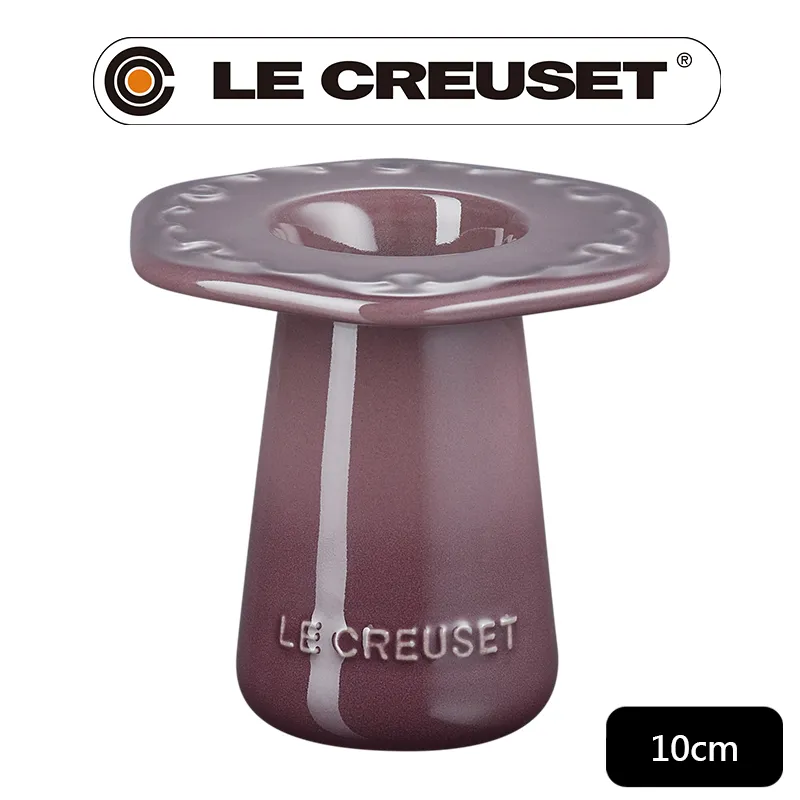 【Le Creuset】瓷器雪藏時光系列鈴鐺造型燭台(無花果/貝殼粉 2色選1) 歷史價格詳細信息