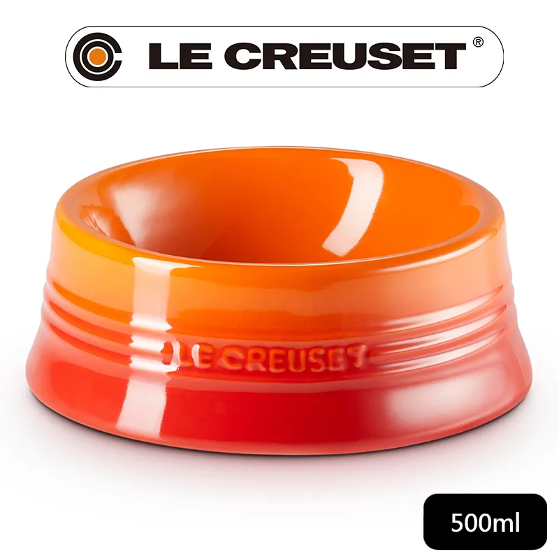 LE CREUSET-瓷器寵物餐碗 (大) (櫻花粉) 歷史價格詳細信息