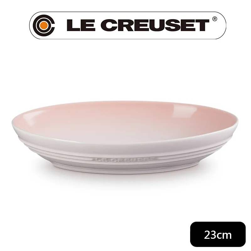 LE CREUSET-瓷器輕虹霓彩系列橢圓深盤23cm-貝殼粉 價格比較,價格查詢,歷史價格詳細信息