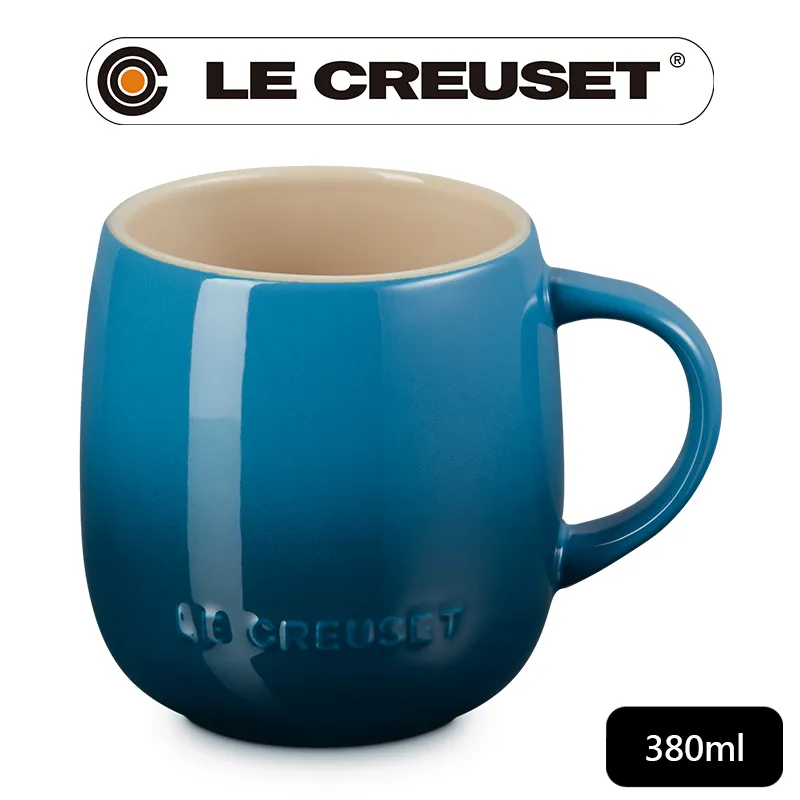 【Le Creuset】瓷器蛋蛋馬克杯380ml(棉花白) 歷史價格詳細信息