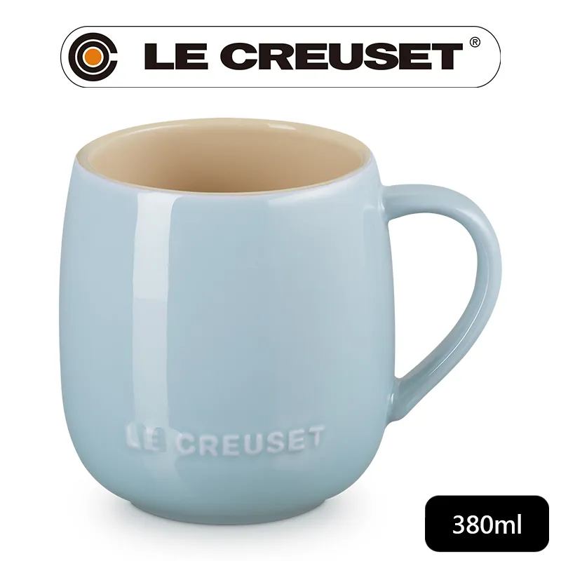 【Le Creuset】瓷器蛋蛋馬克杯380ml(棉花白) 歷史價格詳細信息