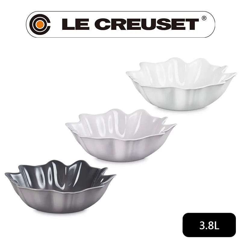 LE CREUSET-瓷器雪人造型點心盤 19cm(貝殼粉) 歷史價格詳細信息