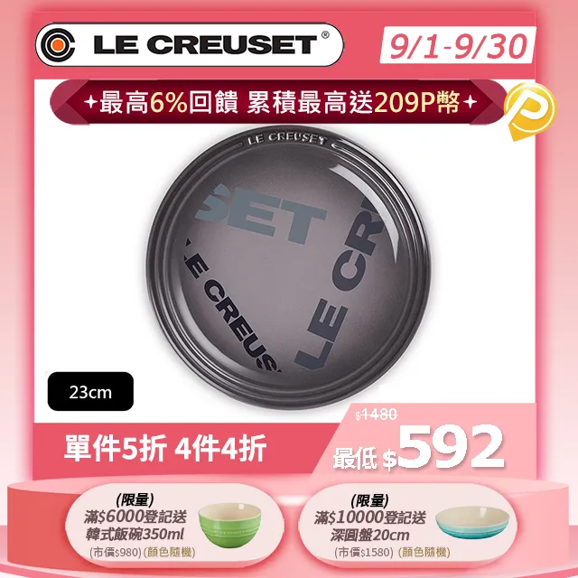 LE CREUSET-瓷器圓盤23cm(水漾藍) 歷史價格詳細信息